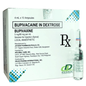 Bupivacaine in Dextrose – BUPIVAXINE